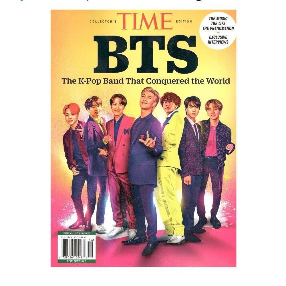 BTS TIME Magazine Collector’s Edition – 96 Pages – Exclusive Interviews